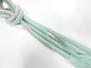 未使用品　正絹　撚り房　夏手組帯締め